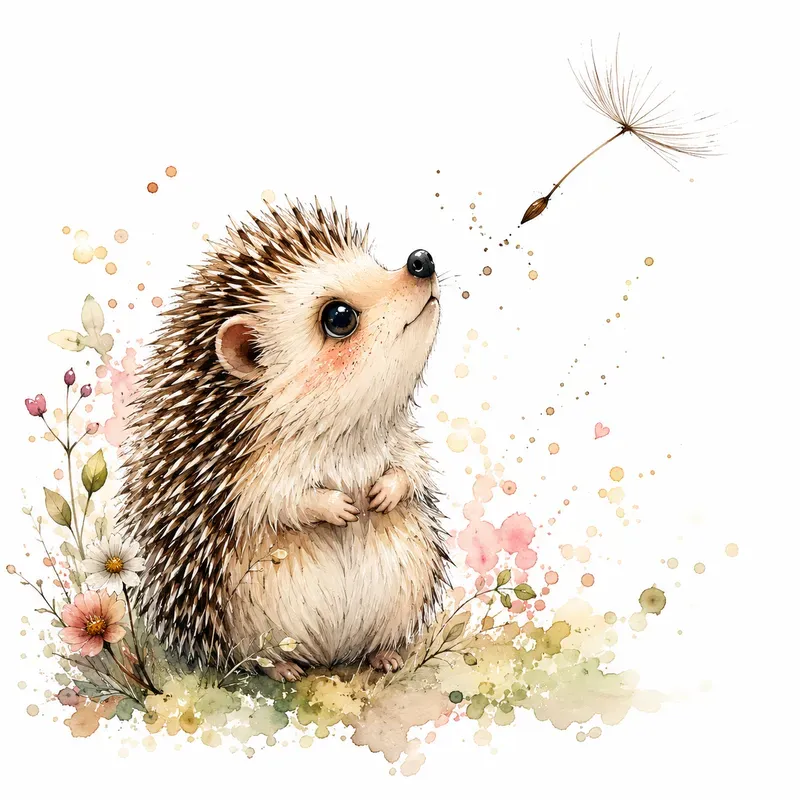 Whimsical Watercolor Animal Dreams
