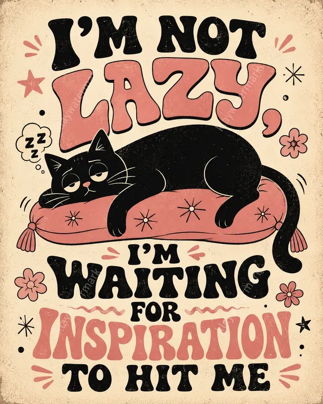 Retro Groovy Quote Posters