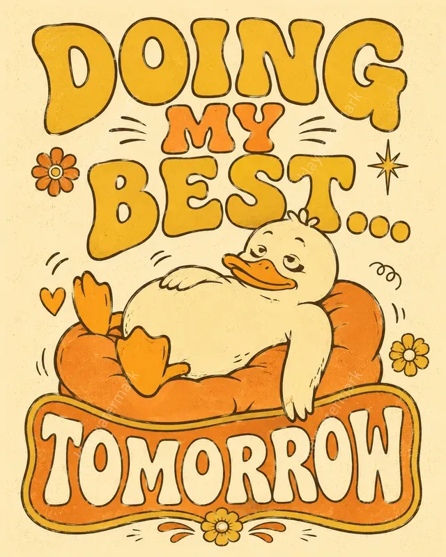 Retro Groovy Quote Posters