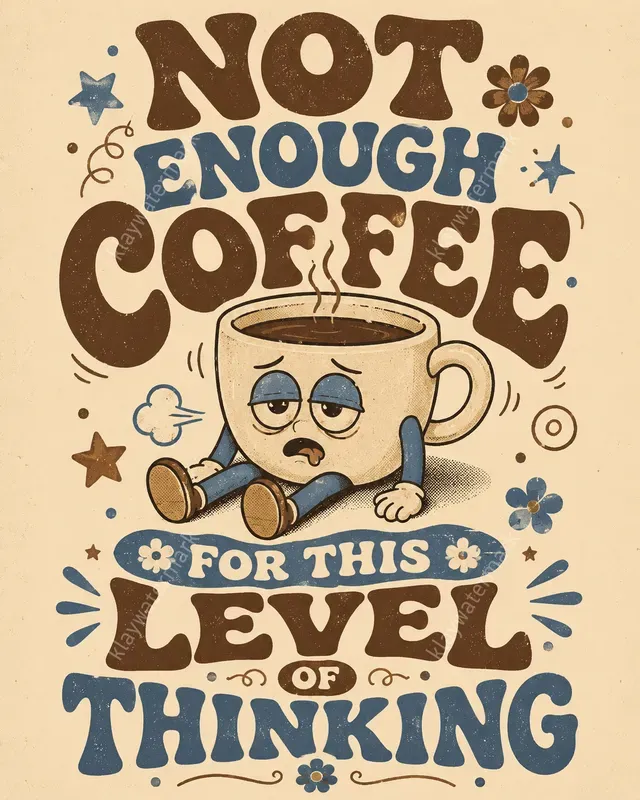 Retro Groovy Quote Posters