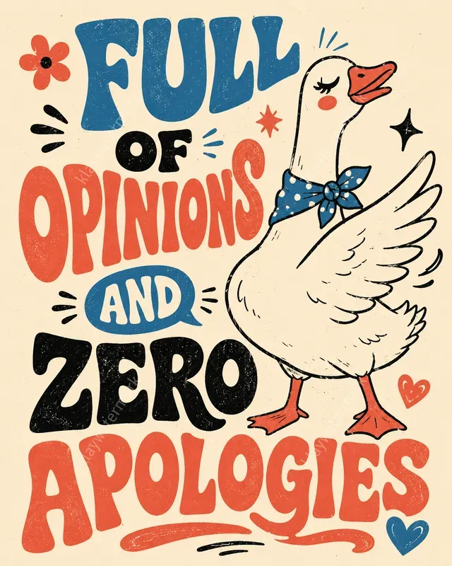 Retro Groovy Quote Posters