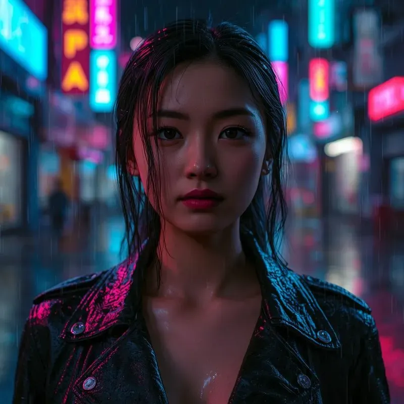 Cyberpunk Night Portraits