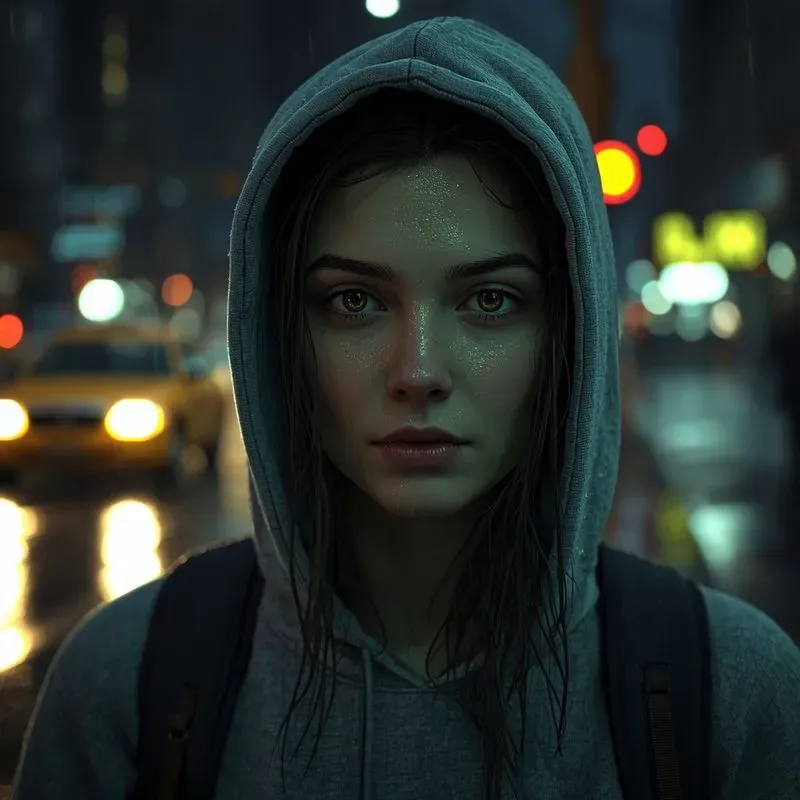 Cyberpunk Night Portraits