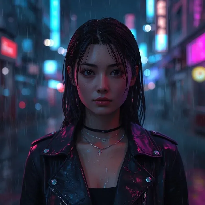 Cyberpunk Night Portraits