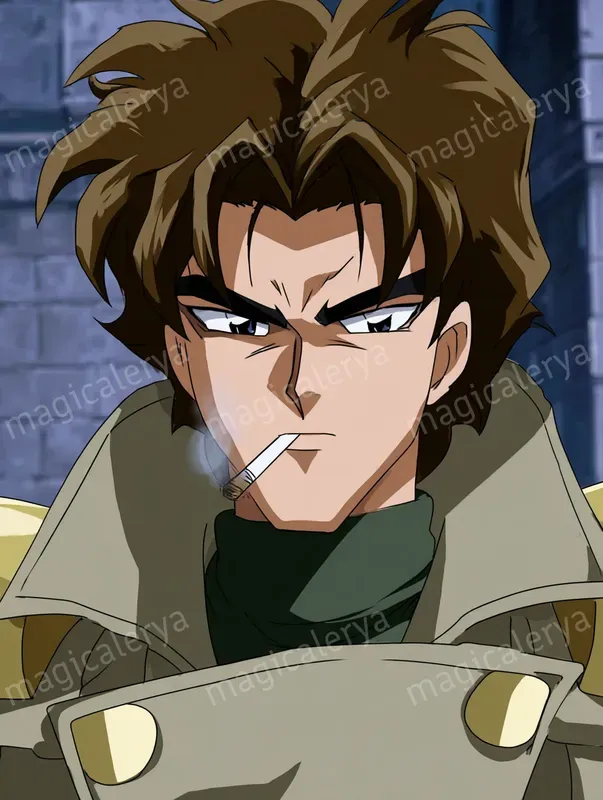 1980s Anime Character Portraits