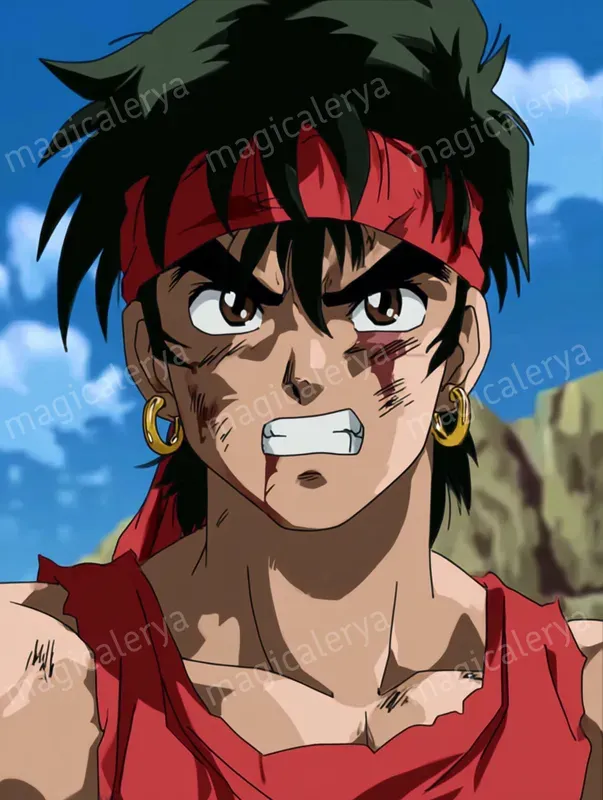 1980s Anime Character Portraits