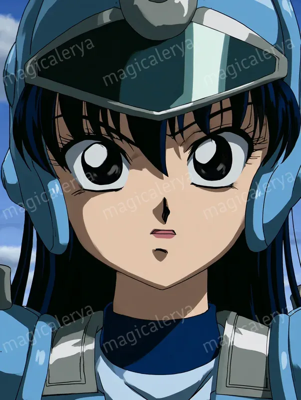 1980s Anime Character Portraits