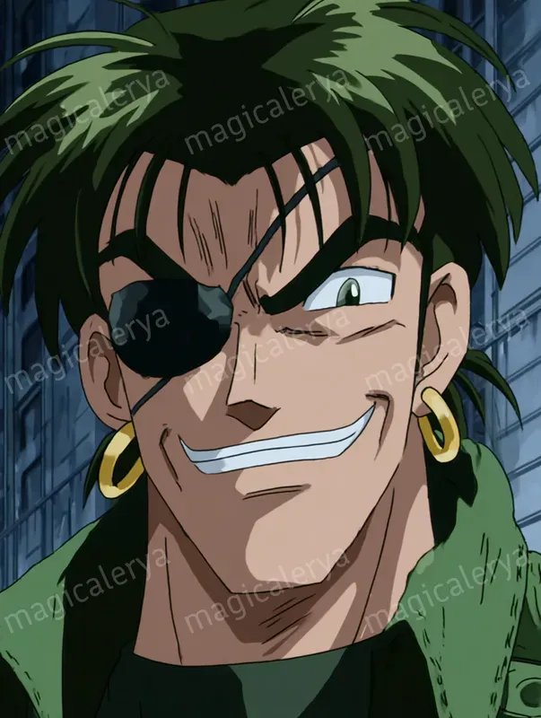 1980s Anime Character Portraits