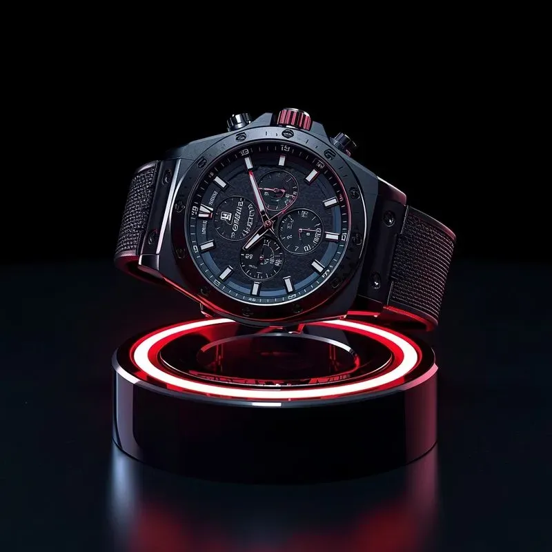 Luxury Cyberpunk Watches Photography