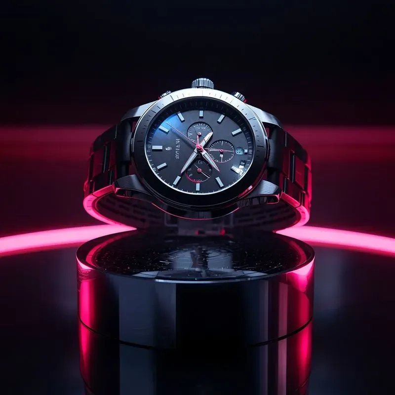 Luxury Cyberpunk Watches Photography
