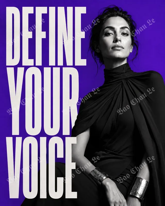 Bold Editorial Fashion Branding
