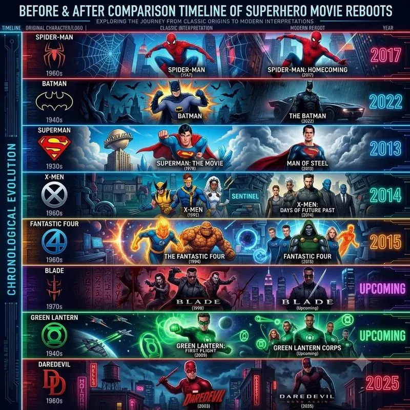 Before After Timeline Posters