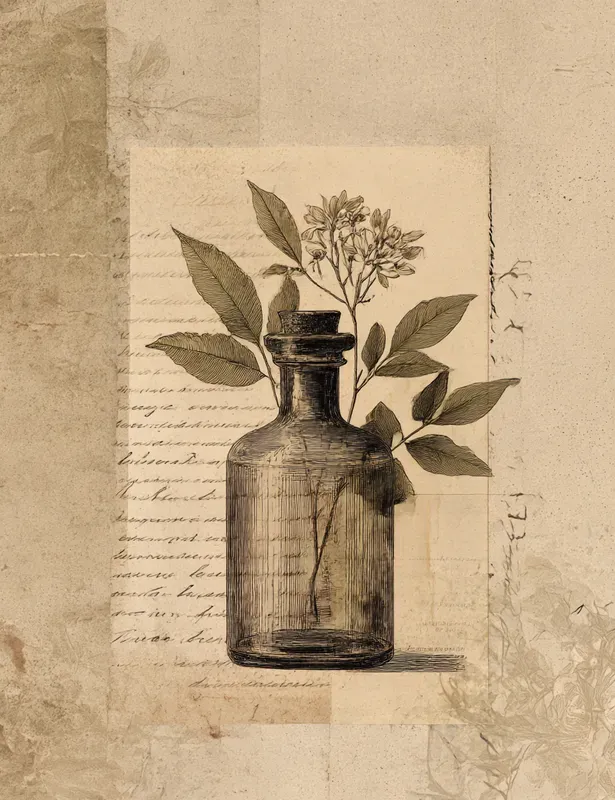 Moody Vintage Botanical Junk Journals