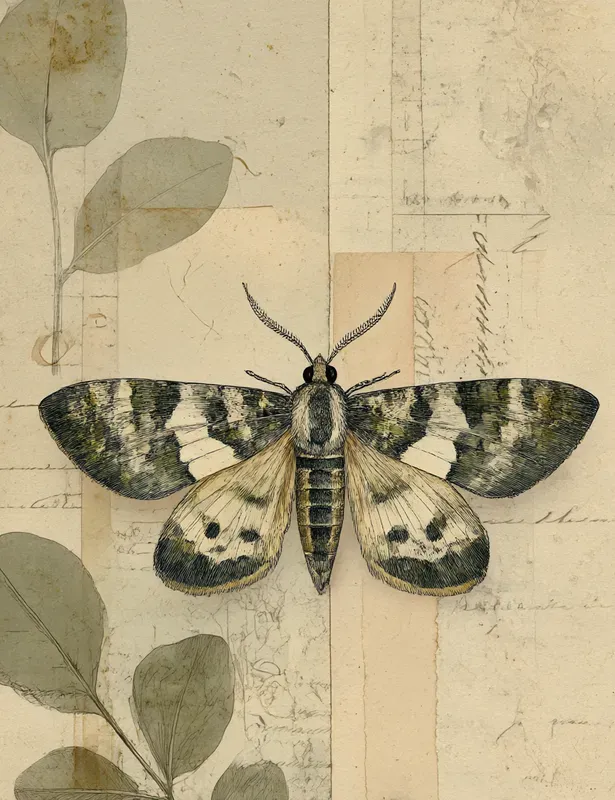 Moody Vintage Botanical Junk Journals