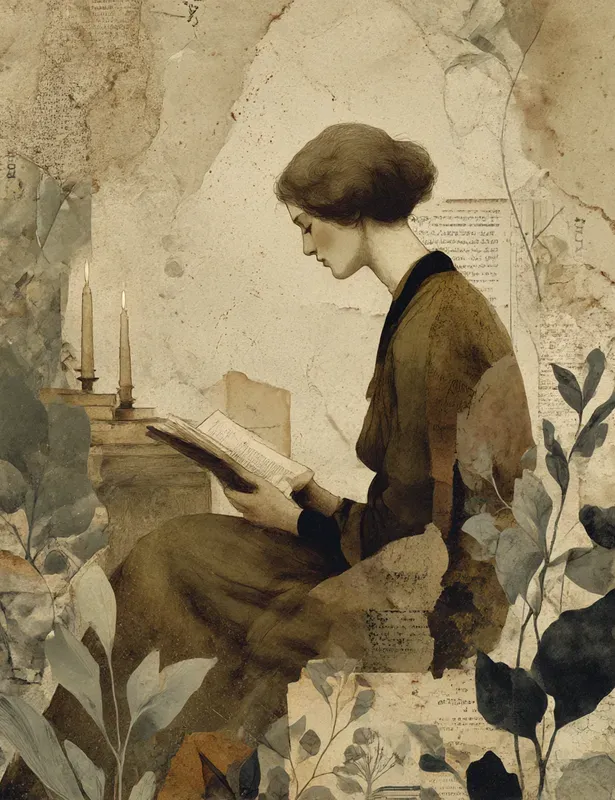 Moody Vintage Botanical Junk Journals