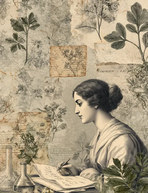 Moody Vintage Botanical Junk Journals