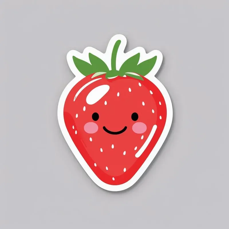 Kawaii Flat Vector Sticker Pack Creators
