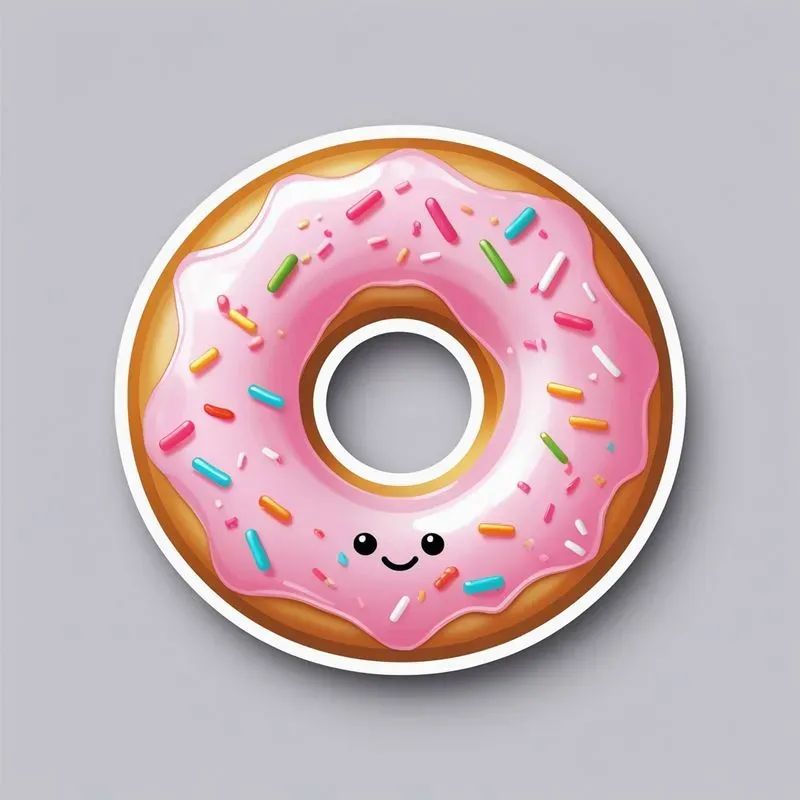 Kawaii Flat Vector Sticker Pack Creators