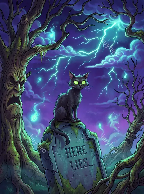 Whimsical Dark Fantasy Disney Art
