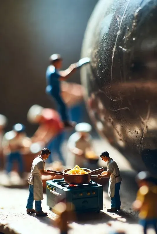 Miniature World Scenes 8K