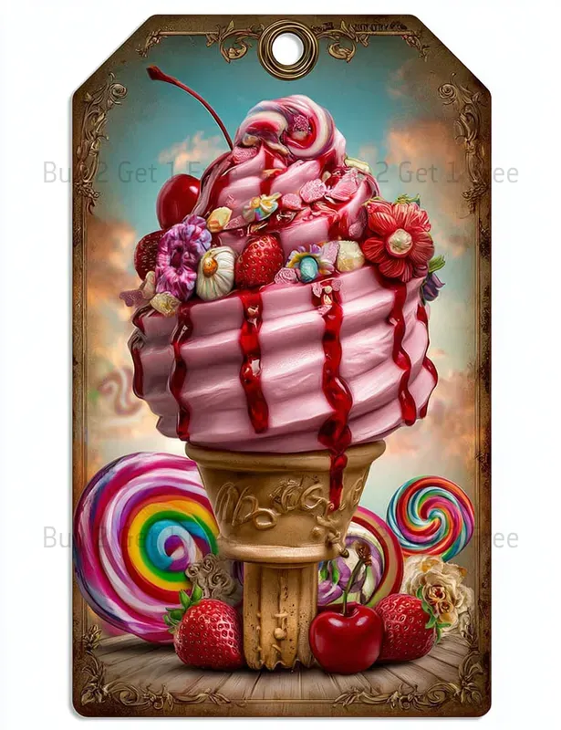 Vintage Circus Girl Product Tags