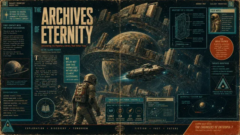 Pulp Science Fiction Horizontals