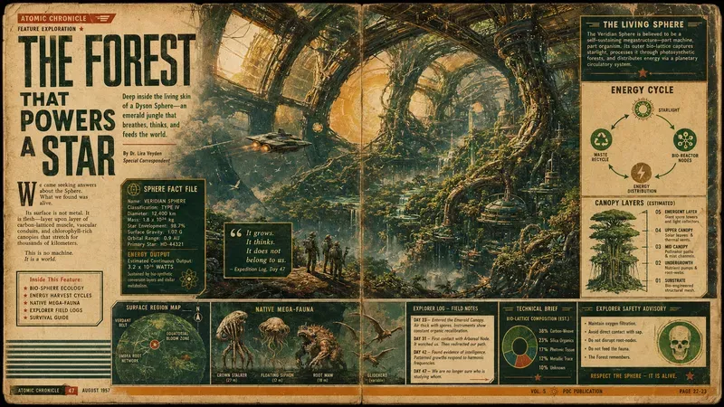 Pulp Science Fiction Horizontals
