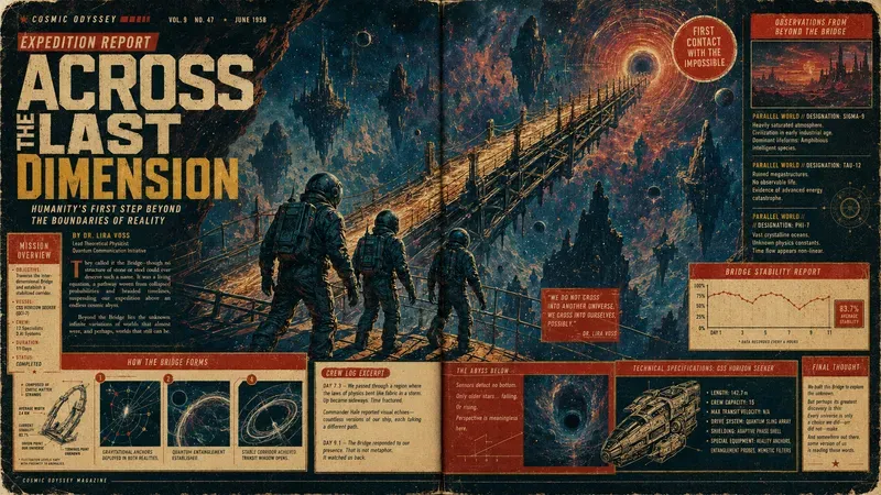 Pulp Science Fiction Horizontals