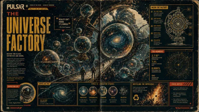 Pulp Science Fiction Horizontals