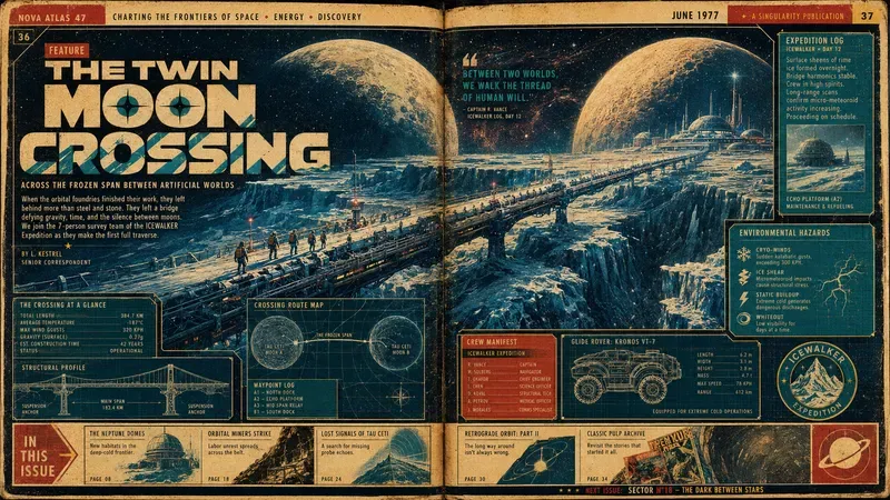 Pulp Science Fiction Horizontals