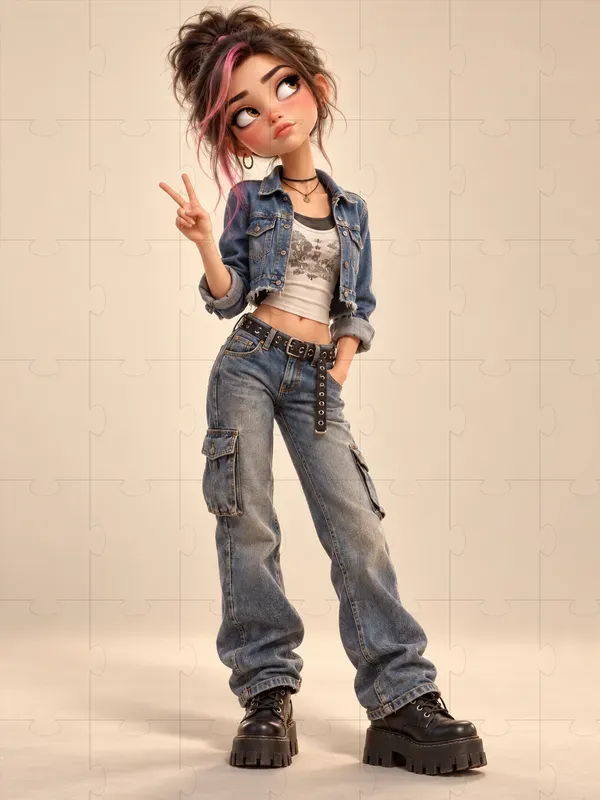 Expressive Quirky 3D Cartoon Characters