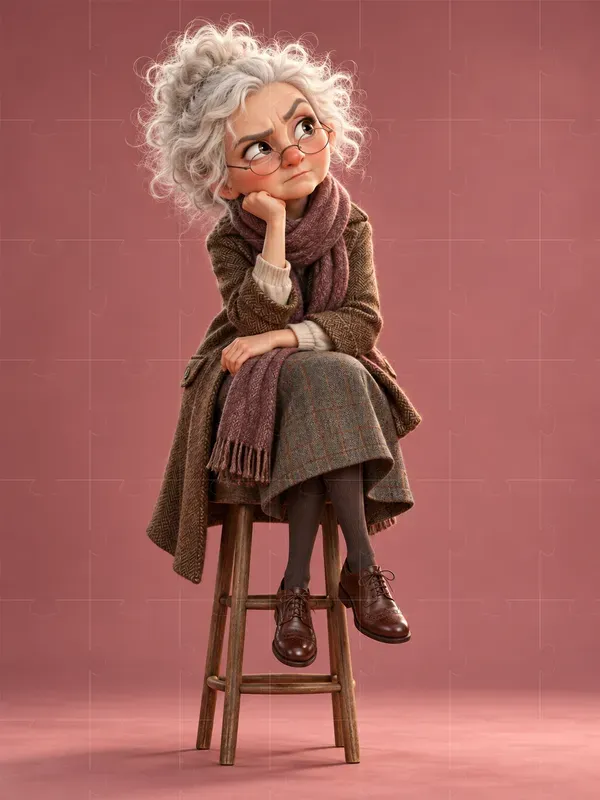 Expressive Quirky 3D Cartoon Characters
