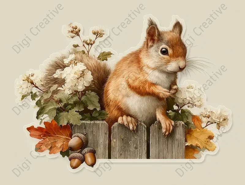 Charming Airbrush Sticker Art