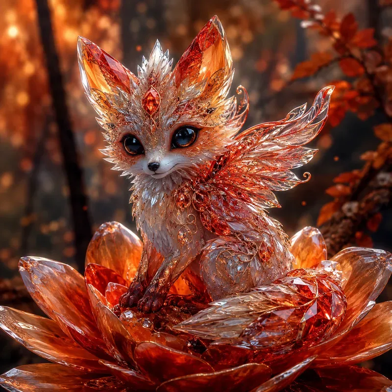 Surreal Fantasy Macro Art