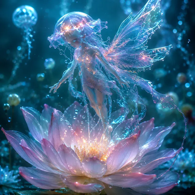 Surreal Fantasy Macro Art