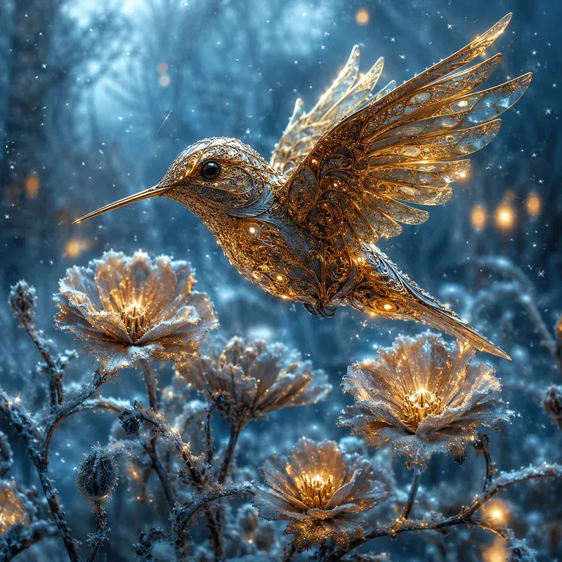 Surreal Fantasy Macro Art