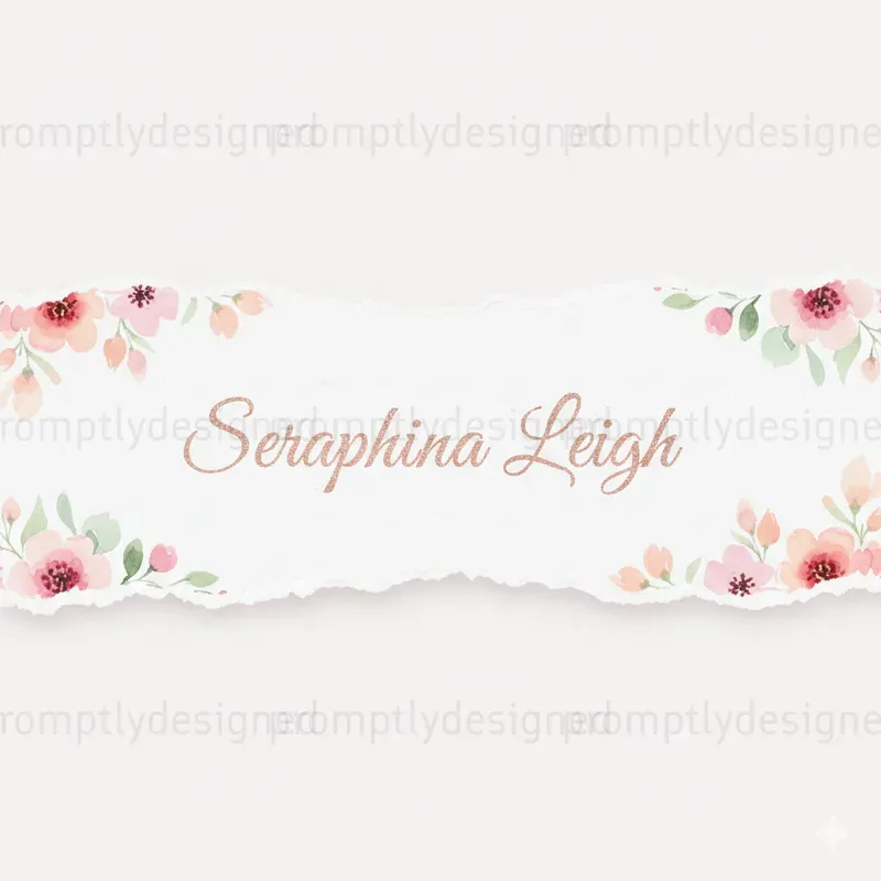 Customizable Name Art For Etsy