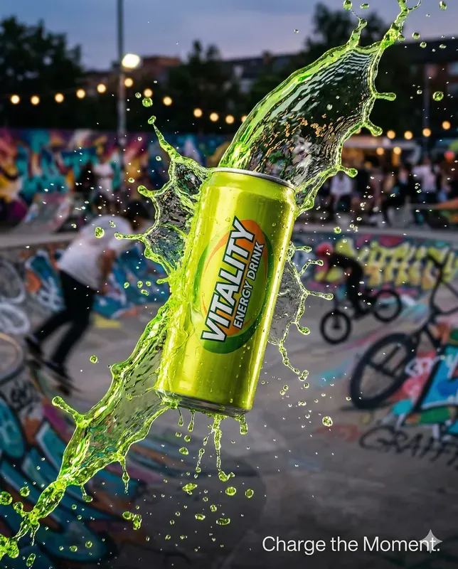 Design Ultimate Energy Drink Adverts