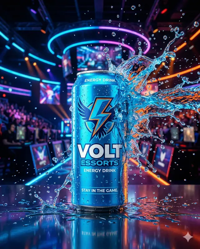 Design Ultimate Energy Drink Adverts