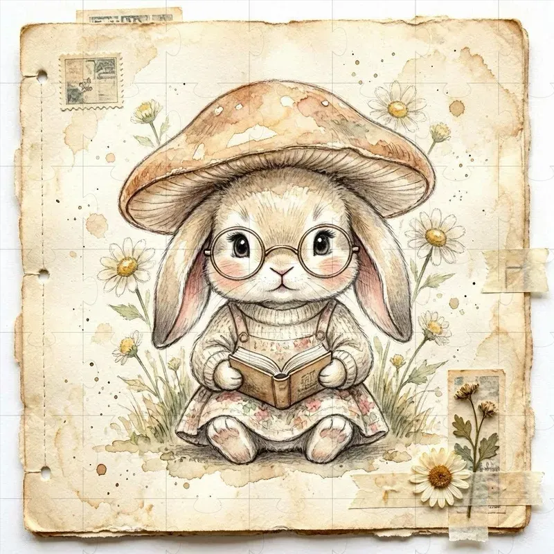 Whimsical Storybook Animal Journals