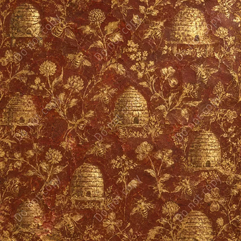 Vintage Gilded Foil Papers
