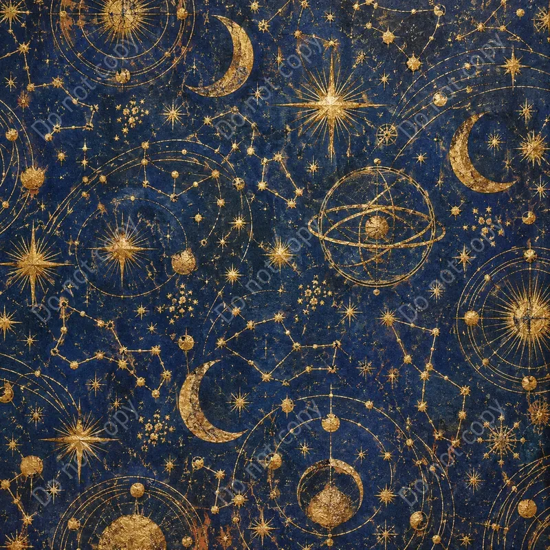 Vintage Gilded Foil Papers