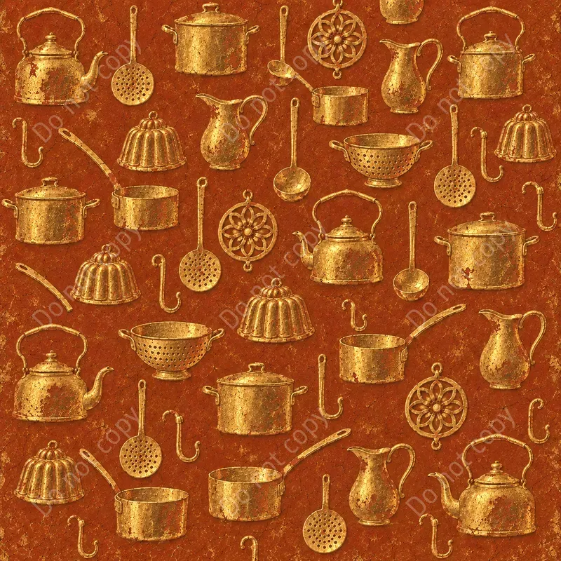 Vintage Gilded Foil Papers