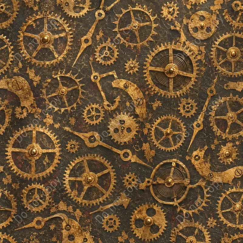 Vintage Gilded Foil Papers