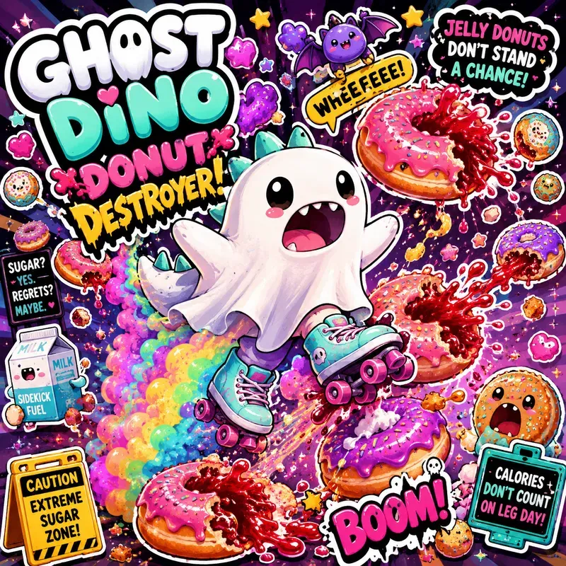 Chaotic Cute Sticker Madness