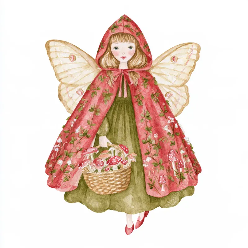Enchanted Woodland Watercolor Cliparts