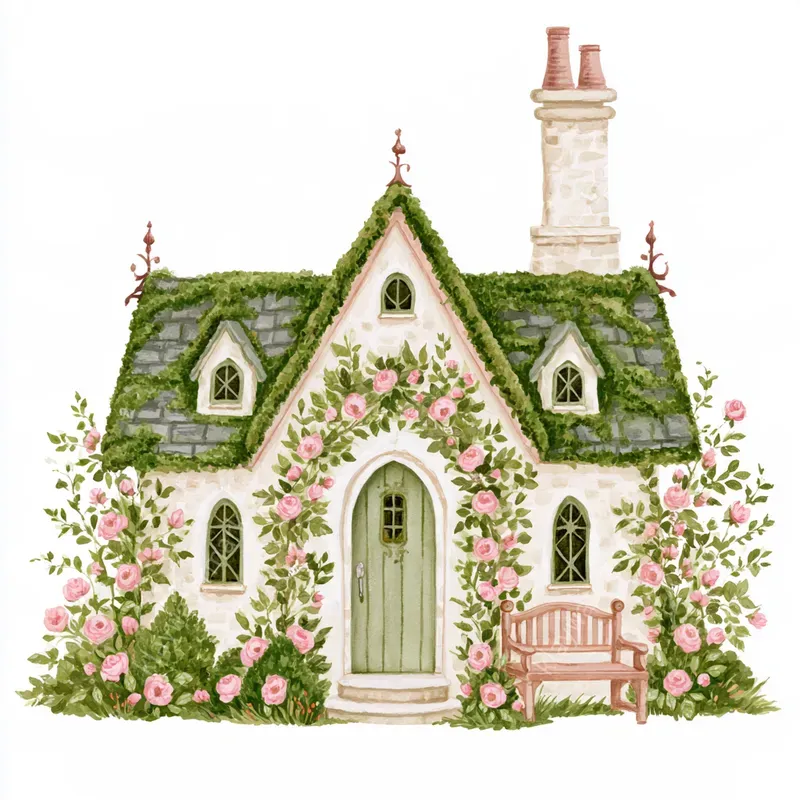 Enchanted Woodland Watercolor Cliparts
