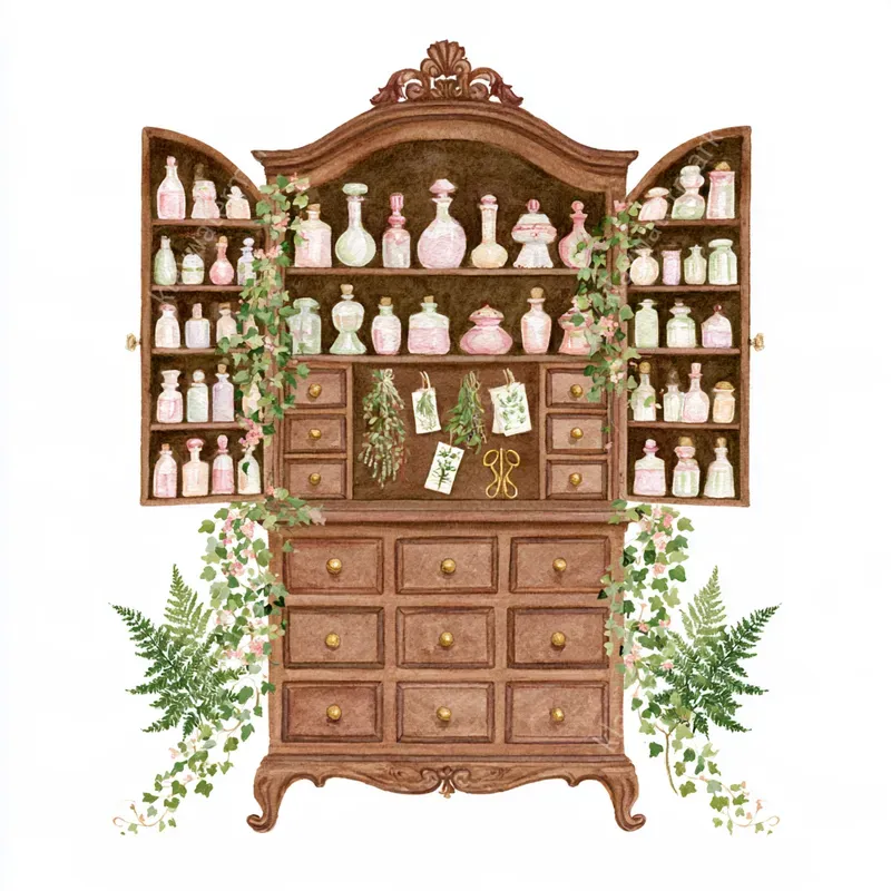 Enchanted Woodland Watercolor Cliparts
