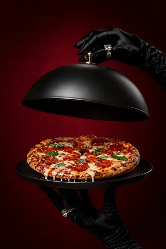 Luxury Floating Food Advertisements