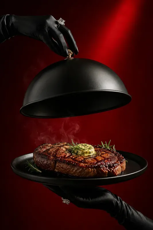 Luxury Floating Food Advertisements